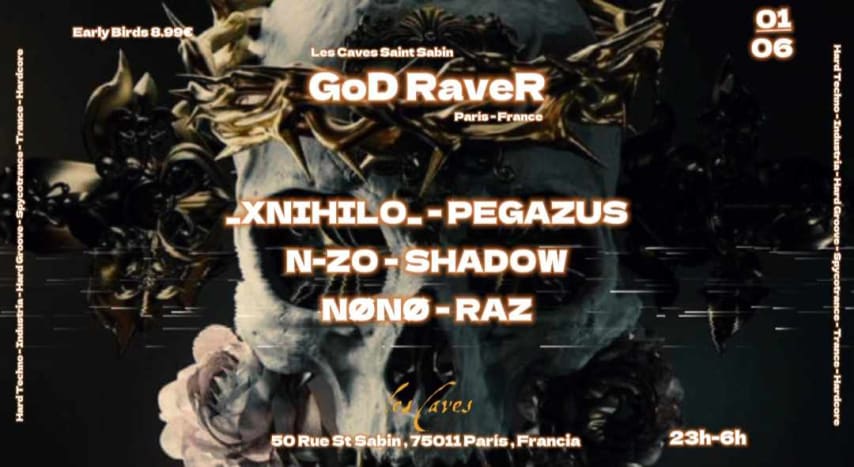 God raver Les Caves Saint Savin S2 cover