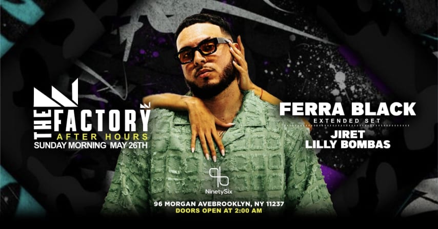 THE OFFICIAL BKLYN AFTER HOURS - FERRA BLACK - JIRET - LILLY cover