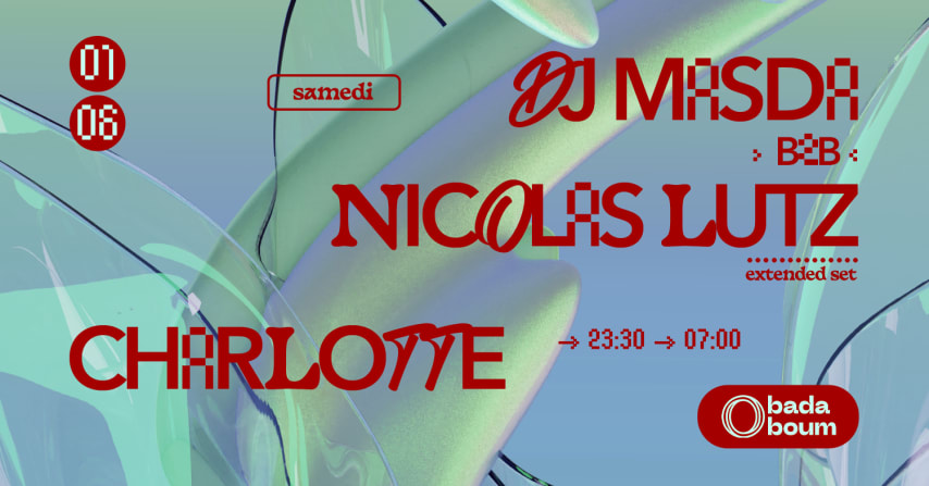 Club - Masda B2B Nicolas Lutz (+) Charlotte cover