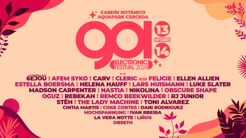 Go!ElectronicFestival@XardinBotanico/AquaparkCerceda cover