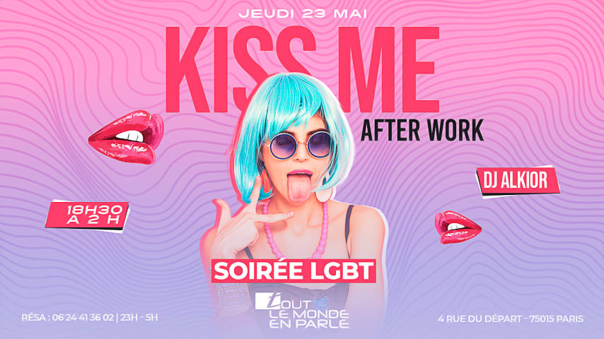 After work kiss me rooftop terrasse( LGBT) cover