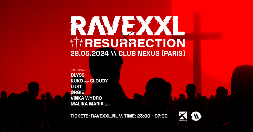 RAVE XXL x RESURRECTION: CLOUDY | KUKO | ØRGIE | VINKA WYDRO cover