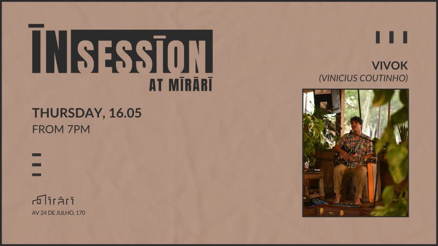 InSession at Mirari: Vivok (Vinicius Coutinho) cover