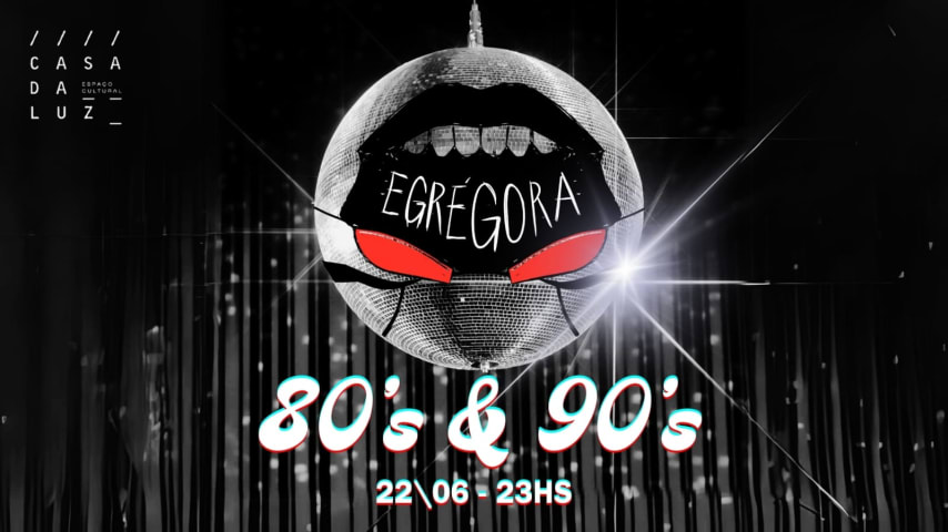 EGRÉGORA - EDIÇÃO ANOS 80 & 90 cover