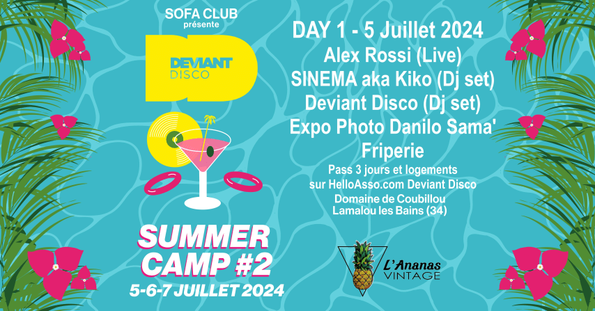 Summer Camp #2 - DAY 1 - Vendredi 5 Juillet 2024 cover