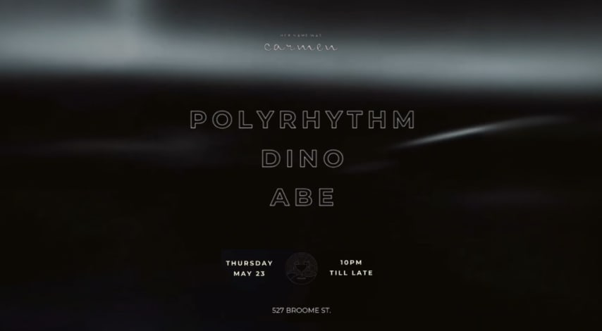 PolyRhythm, Dino, Abe cover