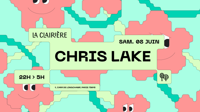 La Clairière : CHRIS LAKE cover