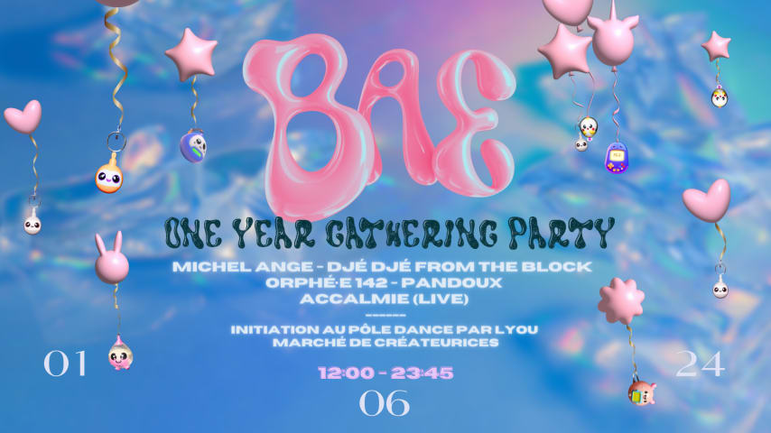 BAE One Year Gathering Party cover