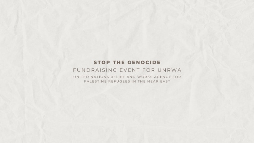 Stop the genocide: Fundraising for Gaza cover
