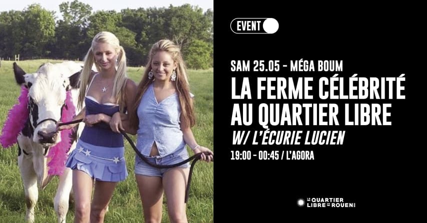 MEGA BOUM - LA FERME CÉLÉBRITÉ AU QUARTIER cover