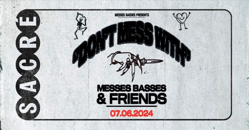 Sacré présente : Messes-Basses / Don't mess with #5 cover