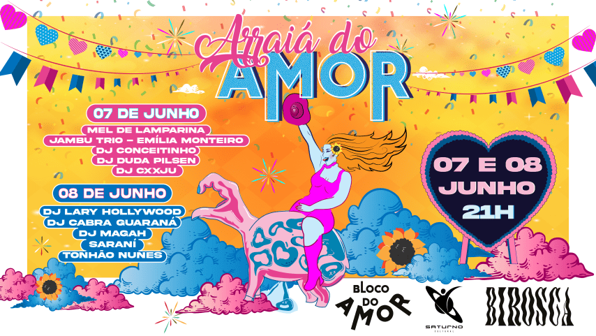07/06: ARRAIÁ DO AMOR cover