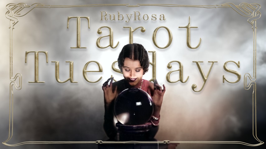 Tarot Tuesday- Tarot readings at Ruby Rosa cover