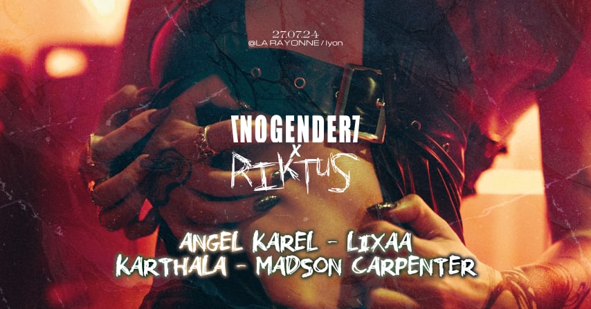 NOGENDER x RIKTUS PARTY cover