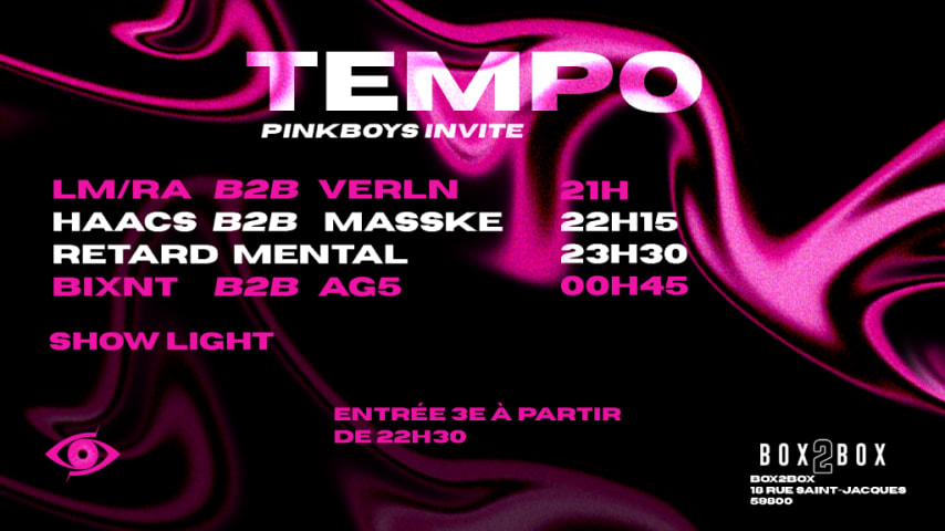 TEMPO EVENT cover