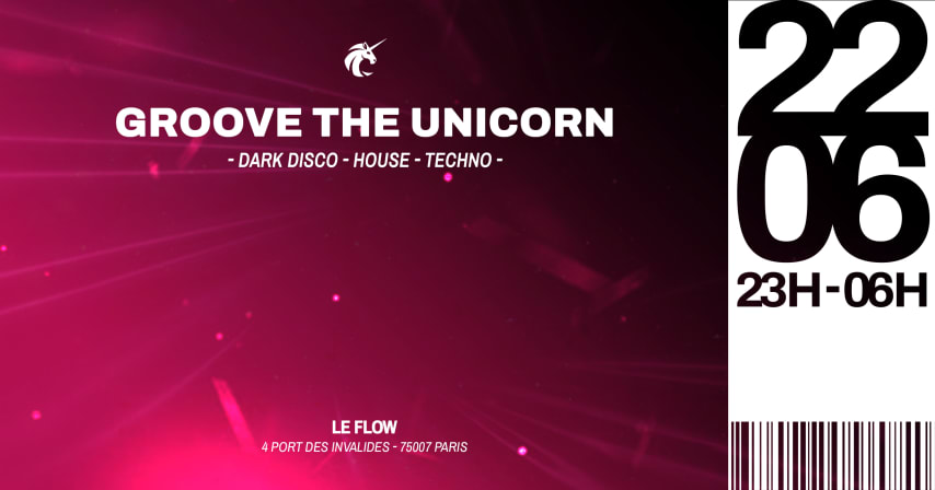 Groove The Unicorn #15 - Le Flow (Centrale Stage) cover