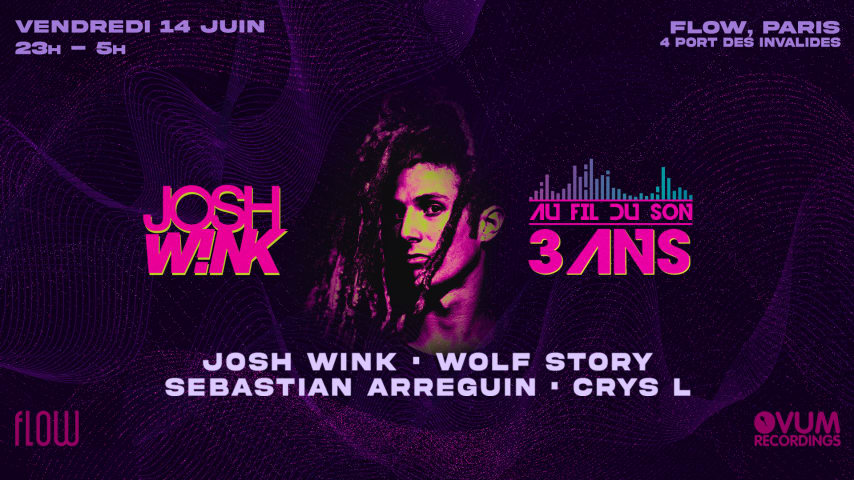 AU FIL DU SON 3 ANS W/ JOSH WINK cover