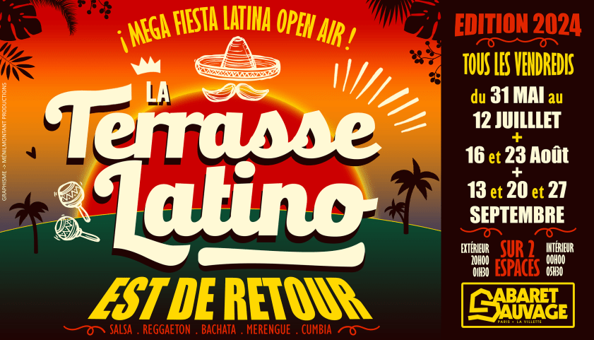 La Terrasse Latino du Cabaret Sauvage - Opening - 14.06.2024 cover