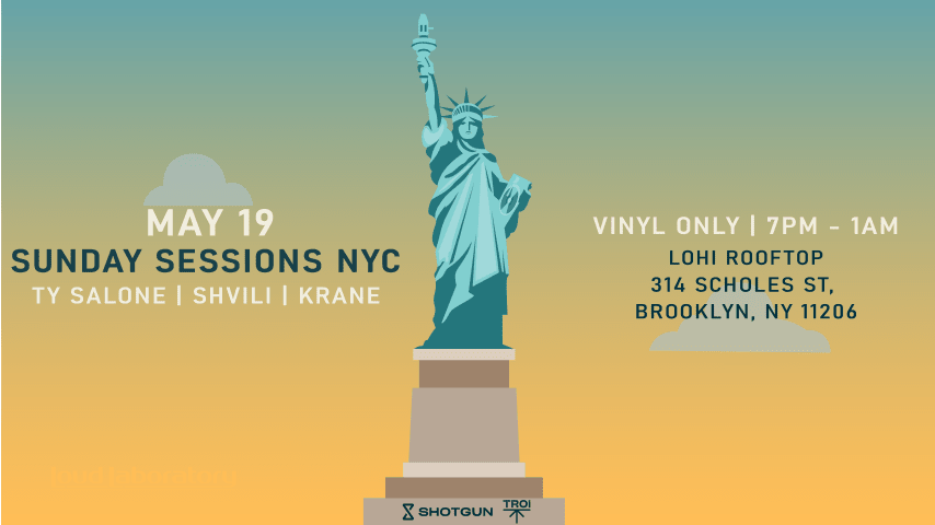 TY Salone, SHVILI, KRANE @ Sunday Sessions NYC (Vinyl Only) cover