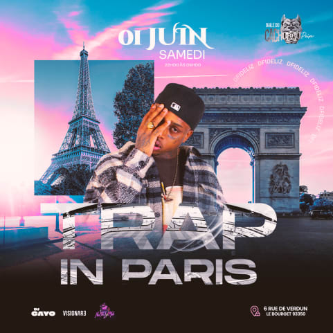 TRAP IN PARIS DFIDELIZ cover