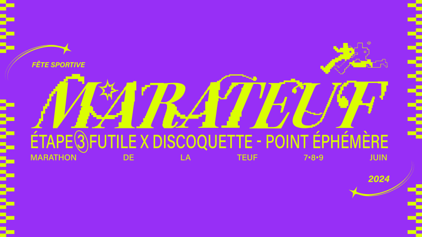 ETAPE 3 MARATEUF x FUTILE x DISCOQUETTE cover