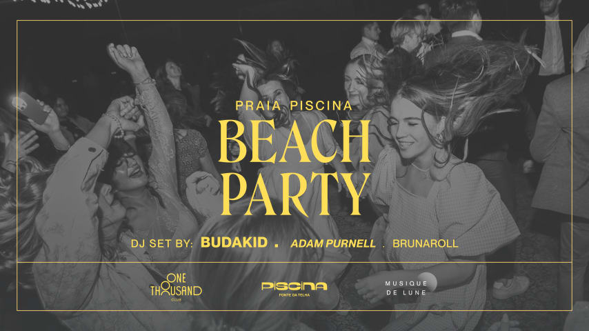 OTC x MDL: Praia Piscina Beach Party - Budakid, Adam Purnell cover