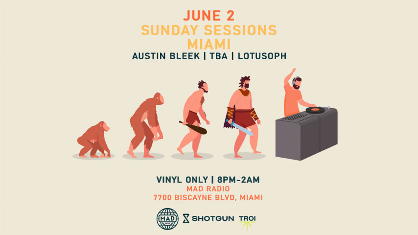 Sunday Sessions Miami (Vinyl only) 06/02/24 cover