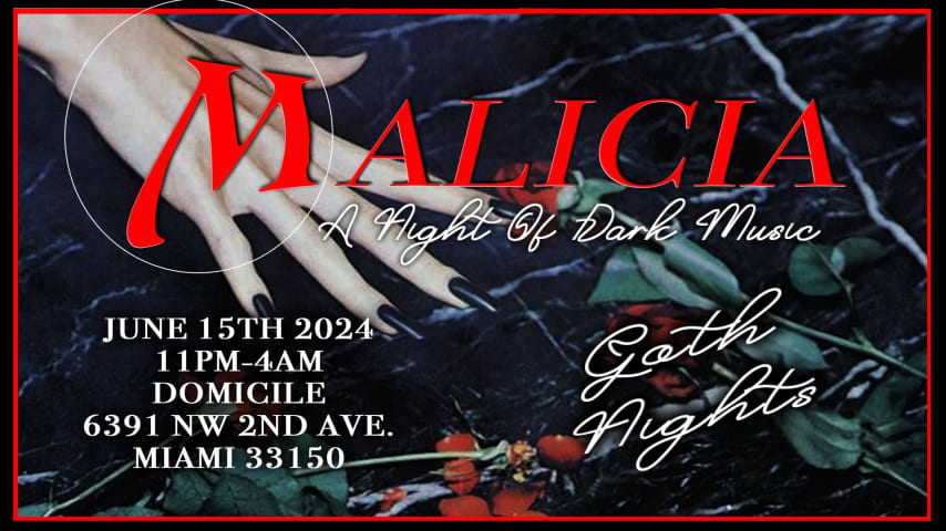 MALICIA GOTH NIGHTS FT. DJ DEADHEAD cover