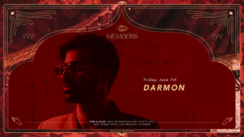 Members Presents : Darmon cover