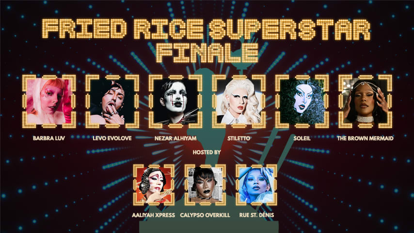 Fried Rice Superstar Finale X Rice Queers cover