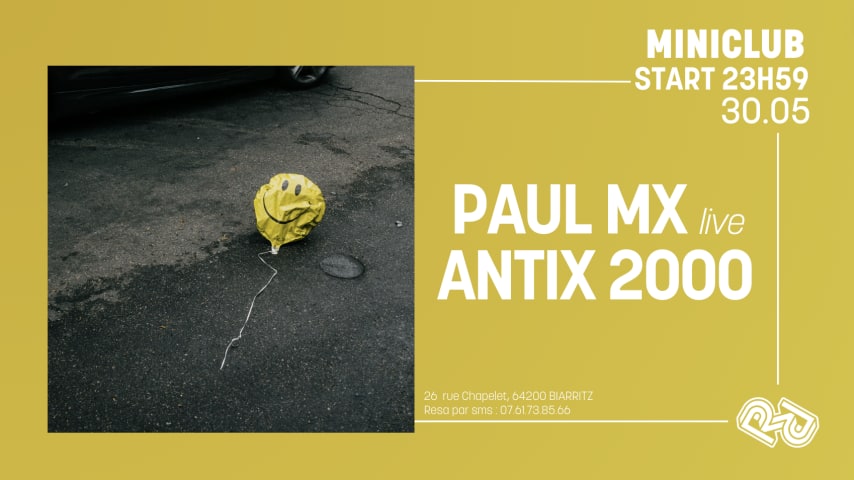 La Rhapsodie MiniClub : Antix 2000 . Paul MX cover