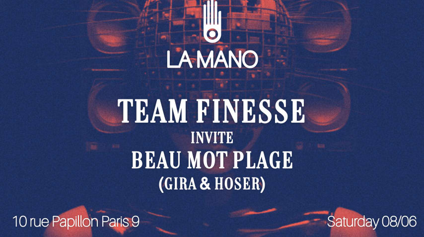 Team Finesse invite Beau Mot Plage cover