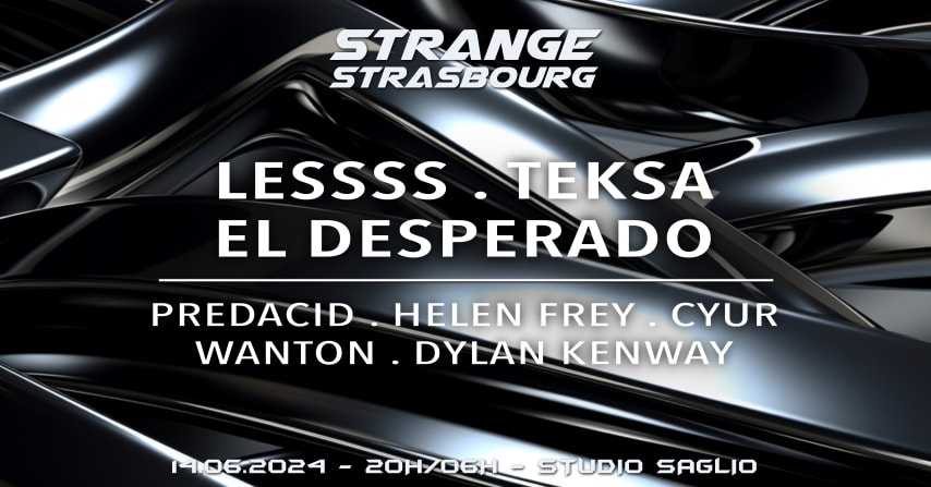 STRANGE - CLOSING SEASON w/ LESSSS, TEKSA, EL DESPERADO cover