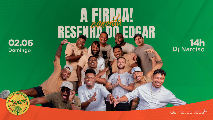 A Firma convida Resenha do Edgar no Quintal da Jabu cover