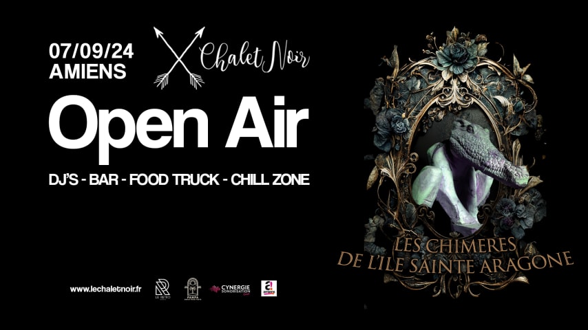 Chalet Noir 2024 - Open Air cover