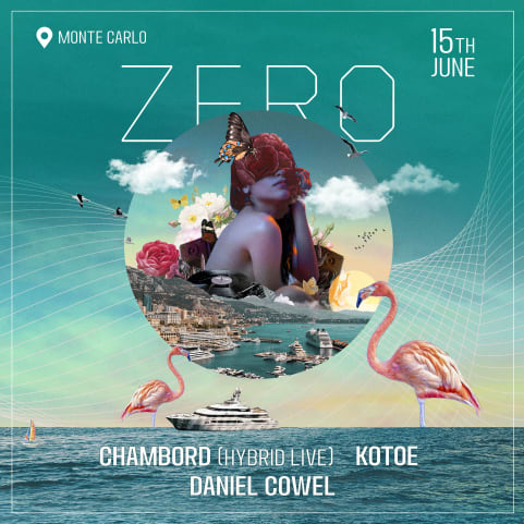 ZERO Presents:   Boat Party w/ Chambord, Kotoe, Daniel Cowel cover