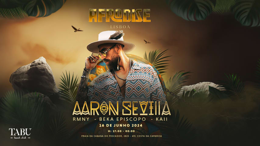 Afrodise Lisboa - Aaron Sevilla cover