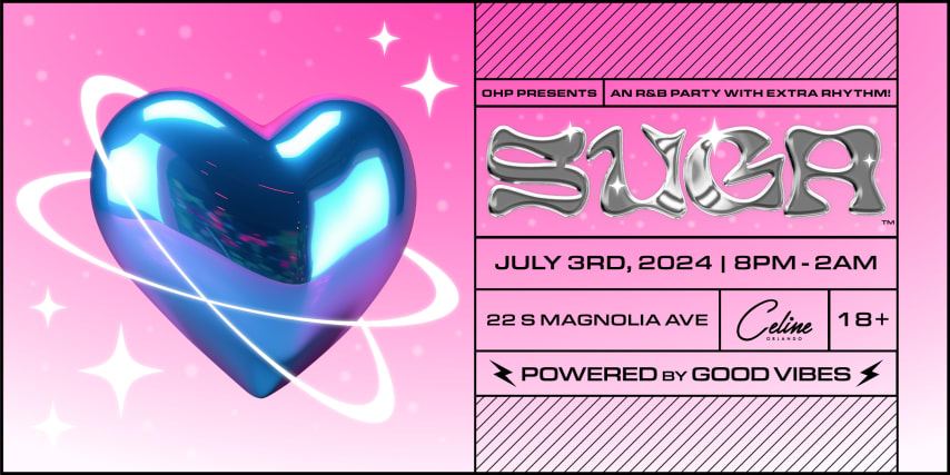 OHP Presents: SUGA... An R&B Party With Extra Rhythm! cover