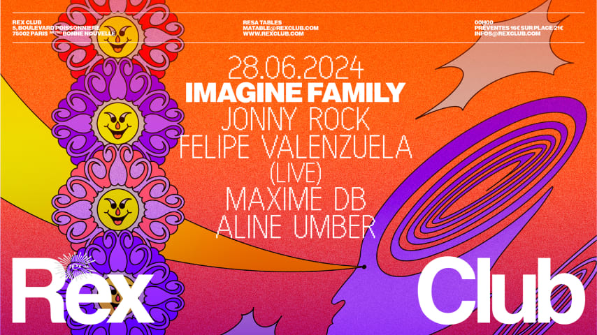 Imagine Family: Jonny Rock, Felipe Valenzuela Live & more cover