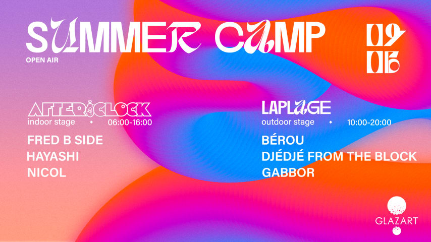 SUMMER CAMP : AFTER O'CLOCK x LAPLAGE OPENING#2 ⛱️(OPEN AIR) cover
