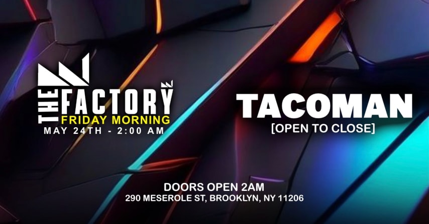 THE OFFICIAL BKLYN AFTER HOURS - TACOMAN OPEN TO CLOSE cover