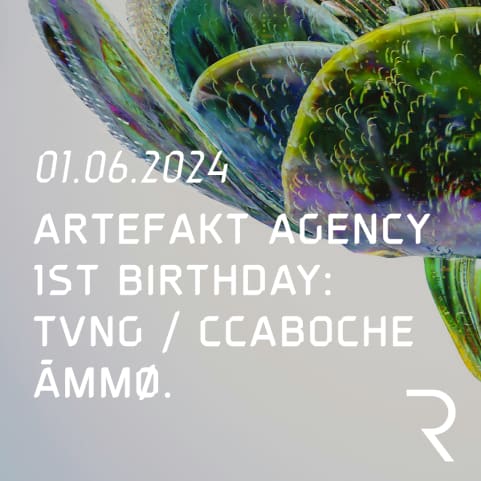 First Anniversary Artefakt Agency. cover