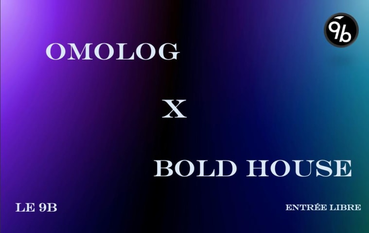 Omolog X Bold House - 9B cover