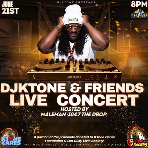 DJ Ktone & Friends hosted by MaleMan (104.7 The Drop) cover