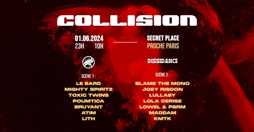 COLLISION : 100CANAP X DISSIDANCE cover