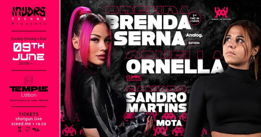 BRENDA SERNA & ORNELLA @ Temple LX cover