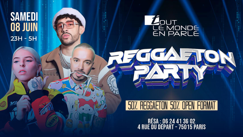 Rooftop club reggaeton party /terrasse cover