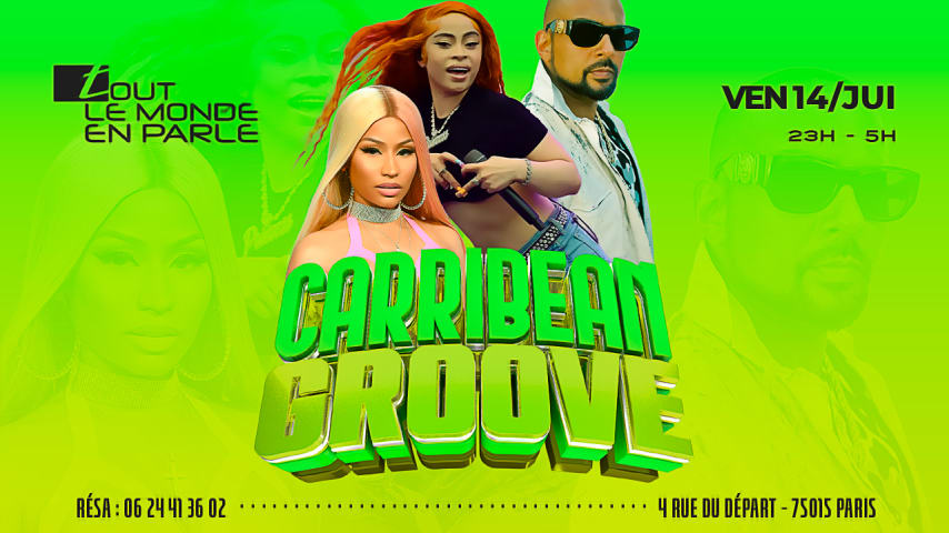 Soiree Caribbean groove terrasse club paris cover
