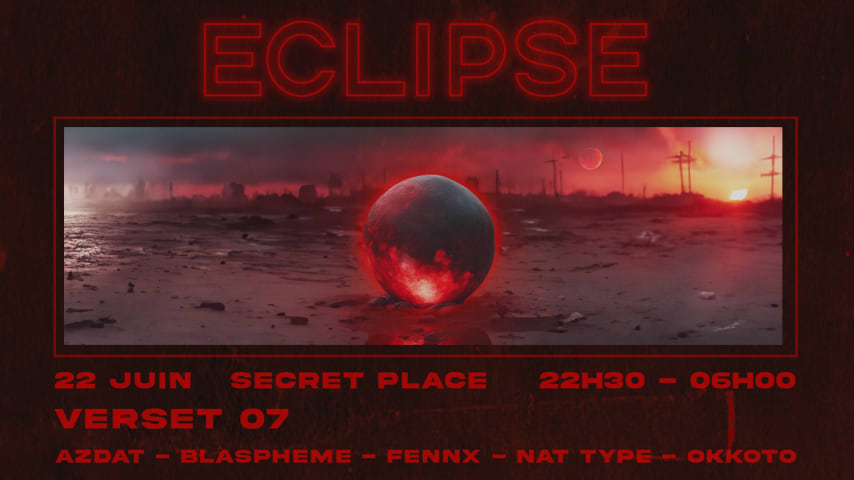 ECLIPSE : VERSET 07 cover