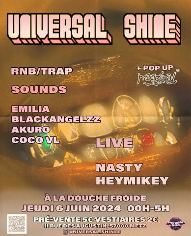 Universal Shine #3 R&B,RAP + Live Show (Nasty & HeyMikey) cover